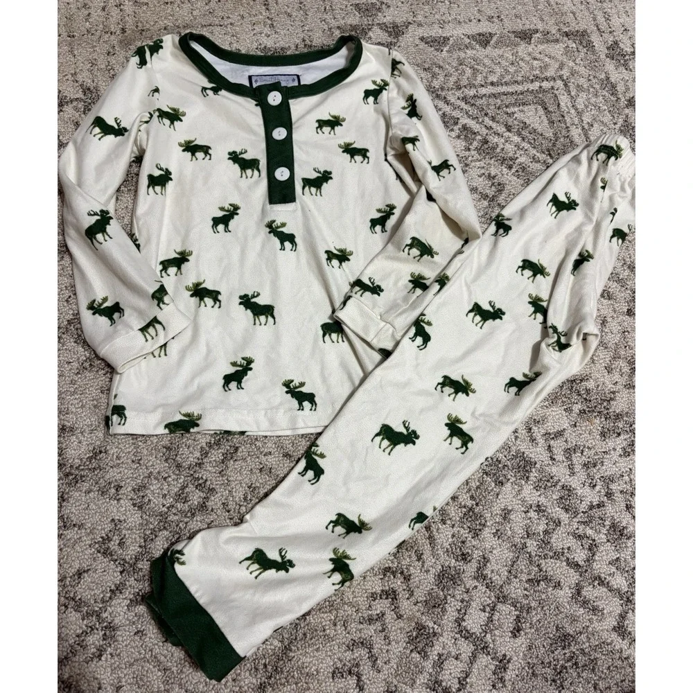 Sweet Honey Boys Moose Pj Set Size 5Y